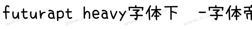 futurapt heavy字体下载字体转换
